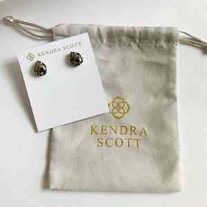 Kendra Scott Pyrite Tessa Stud Earrings